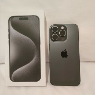 SIMフリー！ iPhone15Pro 128GB ブラックチタニウム