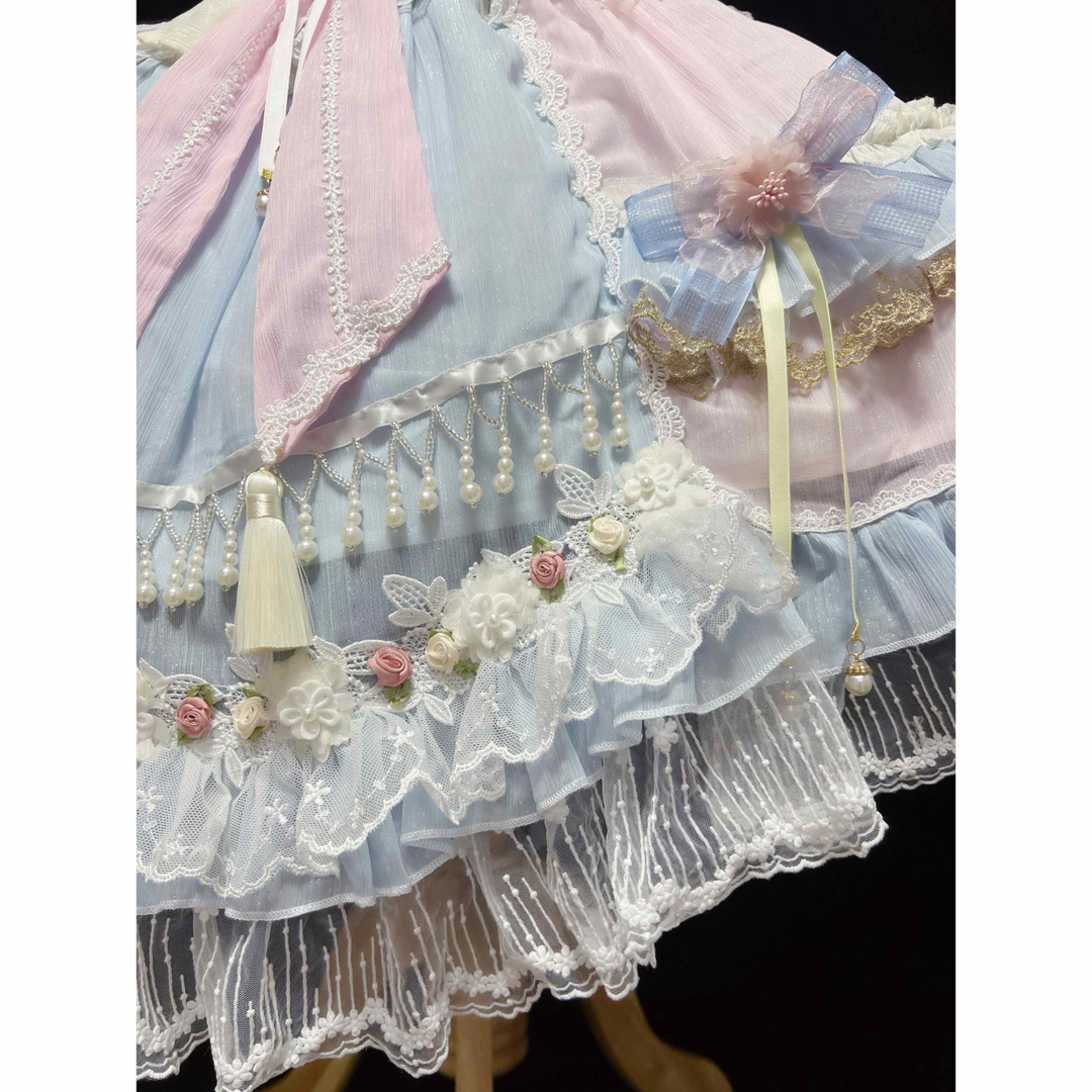 桃炙月白 フルセット 甘ロリ 華ロリ しゅくれどーる ロリィタ 桃炙月白 フルセット 甘ロリ 華ロリ しゅくれどーる ロリィタ