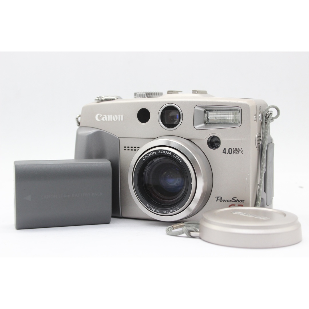 美品 返品保証】 キャノン Canon PowerShot G2 バッテリー付き 美品 返品保証】 キャノン Canon PowerShot G2 バッテリー付き