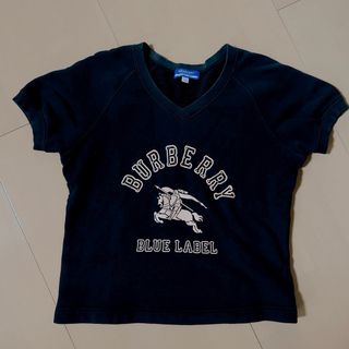 バーバリーブルーレーベル(BURBERRY BLUE LABEL)のBURBERRY BLUE LABEL Vネック 半袖 Tシャツ(Tシャツ(半袖/袖なし))