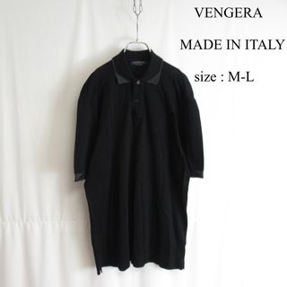 VENGERA 鹿子 ポロ シャツ トップス イタリア製 プルオーバー M-L