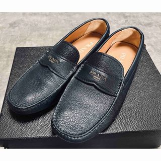 プラダ(PRADA)のPRADA プラダ 2DD165 スニーカー ローファー サフィアーノレザー靴(スリッポン/モカシン)