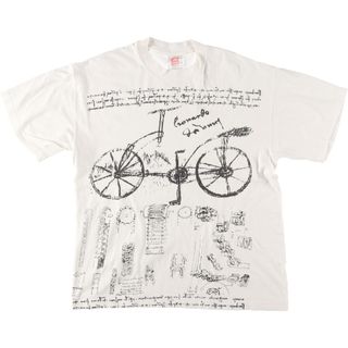 ヘインズ(Hanes)の古着 ヘインズ Hanes プリントTシャツ メンズL /eaa442868(Tシャツ/カットソー(半袖/袖なし))