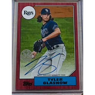 ドジャース　Tyler Glasnow  グラスノー　直筆サイン　25枚限定(記念品/関連グッズ)