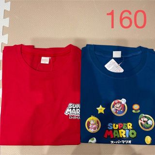 NO.3288 スーパーマリオ 半袖 Tシャツ 男の子 160(Tシャツ/カットソー)