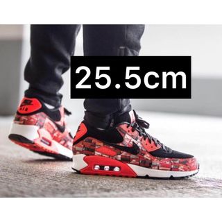 ナイキ(NIKE)の【25.5cm】NIKE AIRMAX90 PRNT We love Nike(スニーカー)