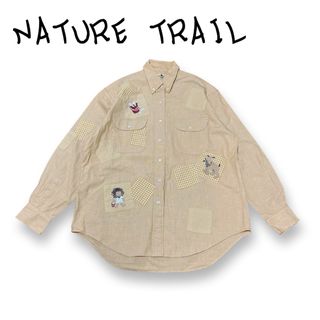 【Nature Trail】ネイチャートレイル 長袖シャツ 綿100%