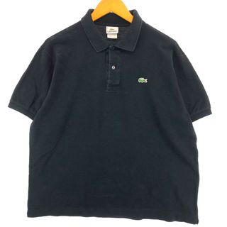 ラコステ(LACOSTE)の古着 ラコステ LACOSTE フランス企画 半袖 ポロシャツ 6 メンズXL /eaa430710(ポロシャツ)