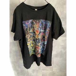 【US古着】キングダムハーツ　Tシャツ　vintage ブラック　半袖(Tシャツ(半袖/袖なし))