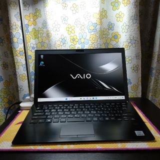 バイオ(VAIO)のSIMフリー！軽量モデル！10世代i5！VAIO proPG！ノートパソコン！(ノートPC)