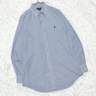 ラルフローレン(Ralph Lauren)のラルフローレン BD長袖シャツ チェック SLIM FIT ポニー刺繍y33(シャツ/ブラウス(長袖/七分))