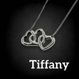 ティファニー(Tiffany & Co.)の✨美品✨ ティファニー トリプルハート ネックレス 3連 シルバー 692(ネックレス)