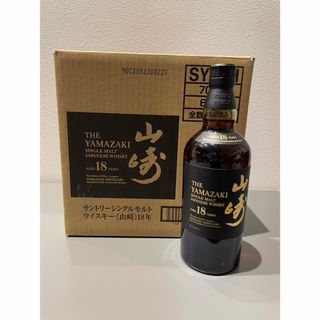 サントリー(サントリー)のサントリー山崎18年700ml 6本1箱(ウイスキー)