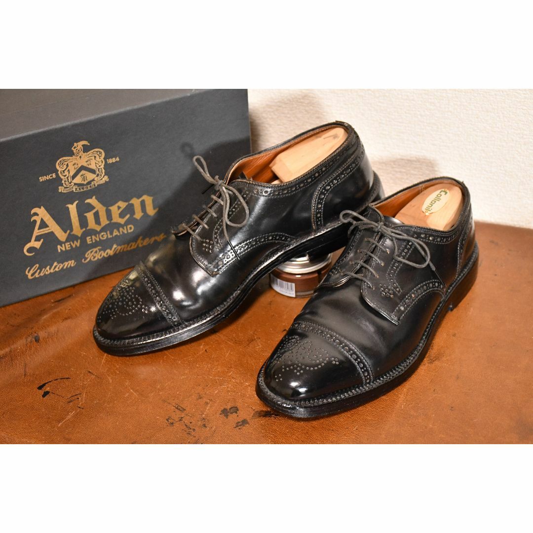 Alden(オールデン)のALDEN #2146 cordovan 7 1/2B/D 25.5cm メンズの靴/シューズ(ドレス/ビジネス)の商品写真