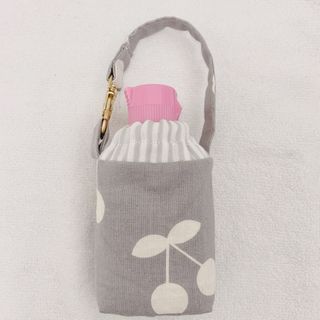 ハンドメイド ♡ さくらんぼ柄 手ピカジェルホルダー(その他)