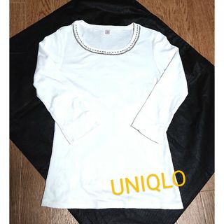 ユニクロ(UNIQLO)のUNIQLO ユニクロ レディースTシャツ カットソー(カットソー(長袖/七分))