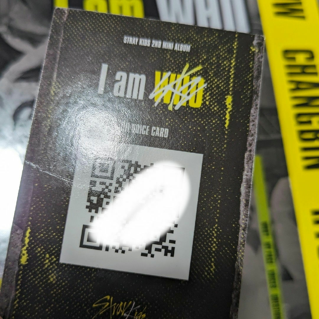 Stray Kids(ストレイキッズ)のハン I am WHO ① トレカ stray kids エンタメ/ホビーのCD(K-POP/アジア)の商品写真