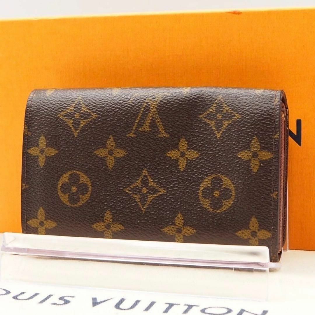 LOUIS VUITTON(ルイヴィトン)の【新型モデル】ルイ ヴィトン　モノグラム　ポルトモネビエ　トレゾール　折り財布 レディースのファッション小物(財布)の商品写真