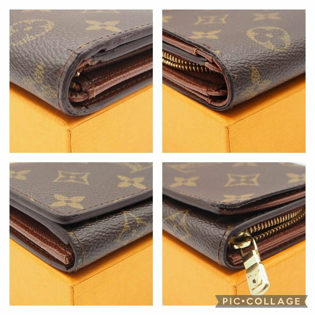 LOUIS VUITTON(ルイヴィトン)の【新型モデル】ルイ ヴィトン　モノグラム　ポルトモネビエ　トレゾール　折り財布 レディースのファッション小物(財布)の商品写真