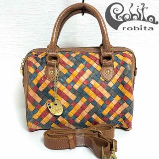 ロビタ(robita)のROBITA イントレチャート マルチ レザー　2WAY ショルダーバッグ(ショルダーバッグ)