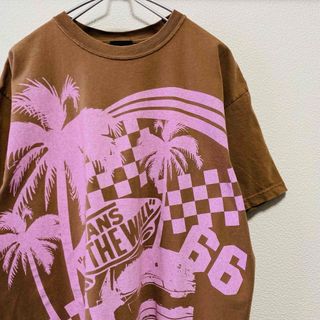 ヴァンズ(VANS)の一点物 00年代ビンテージ　ヴァンズ(VANS) オーバープリント　Tシャツ(Tシャツ/カットソー(半袖/袖なし))