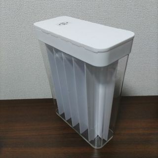 ヤマサキ(Yamasaki)の山崎実業 ライスストッカー 1合分別 ホワイト(容器)