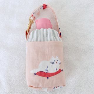 ハンドメイド ♡ ねこちゃん柄 手ピカジェルホルダー(その他)