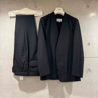 Maison Margiela ノーカラージャケット パンツ セットアップ 44