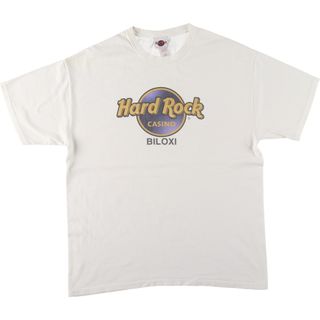 古着 ハードロックホテル HARD ROCK HOTEL BILOXI アドバタイジングTシャツ メンズL /eaa446692(Tシャツ/カットソー(半袖/袖なし))