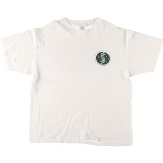 ヘインズ(Hanes)の古着 90年代 ヘインズ Hanes NASA ナサ バックプリント アドバタイジングTシャツ メンズXL ヴィンテージ /eaa442864(Tシャツ/カットソー(半袖/袖なし))