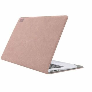 【色:ローズピンク】Laptop Go (12.4インチ) ケース/カバー 手帳(タブレット)