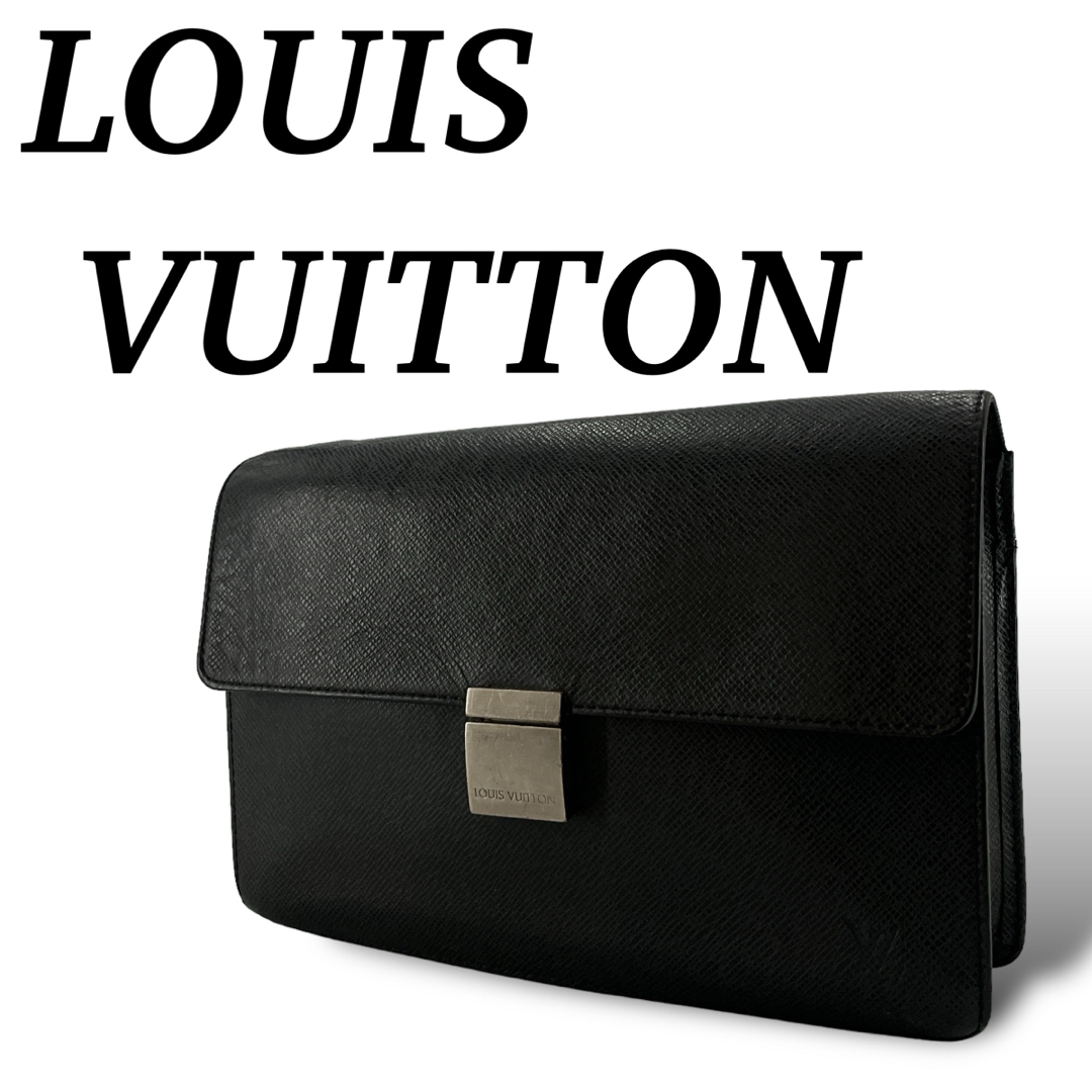 LOUIS VUITTON - ルイヴィトン クラッチバッグ タイガ セレンガ LOUIS VUITTON - ルイヴィトン クラッチバッグ タイガ セレンガ