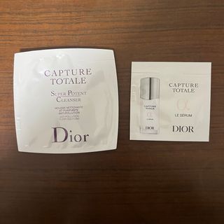 ディオール(Dior)のディオール　DIOR   洗顔料＆美容液サンプル(サンプル/トライアルキット)