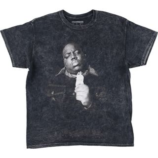 古着 ノートリアスビッグ THE NOTORIUS B.I.G. タイダイ柄 ラップTシャツ ラップT メンズL /eaa446673(Tシャツ/カットソー(半袖/袖なし))