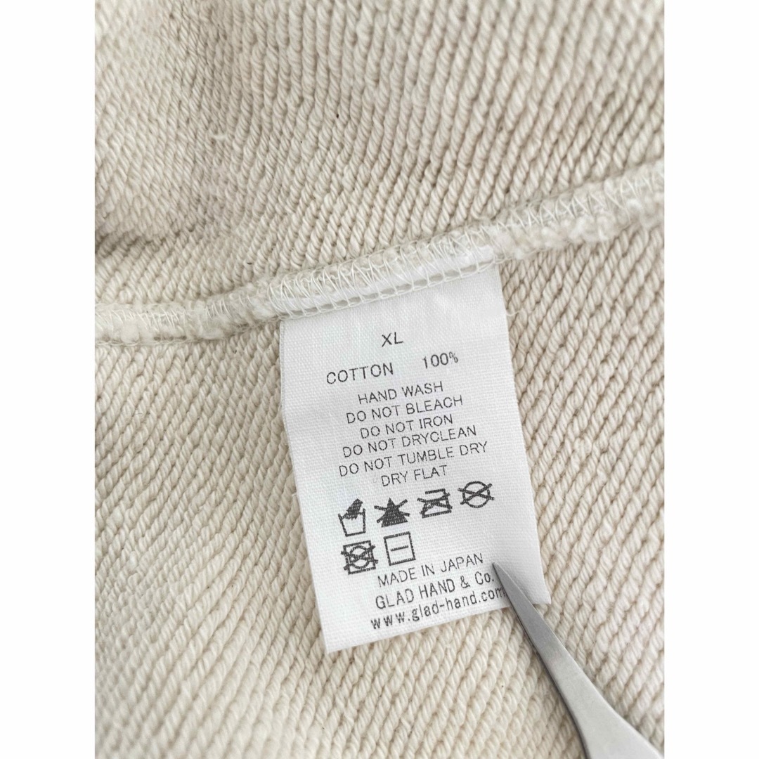 GLADHAND & Co. - BY GLADHAND グラッドハンド ヴィンテージ加工スウェットXLの通販 by mozuku's shop| グラッドハンドならラクマ GLADHAND & Co. - BY GLADHAND グラッドハンド ヴィンテージ加工スウェットXLの通販 by mozuku's shop| グラッドハンドならラクマ