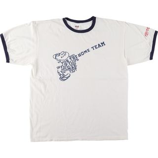 古着 90年代 アンビル Anvil TOYOTA トヨタ リンガー アドバタイジングTシャツ メンズXL ヴィンテージ /eaa446658