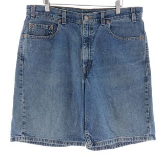 リーバイス(Levi's)の古着 リーバイス Levi's 550 RELAXED FIT デニムショーツ ハーフパンツ メンズw35 /eaa382133(ショートパンツ)