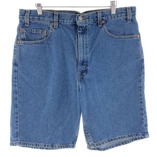 リーバイス(Levi's)の古着 00年代 リーバイス Levi's 505 REGULAR FIT デニムショーツ ショートパンツ USA製 メンズw35 /eaa382135(ショートパンツ)