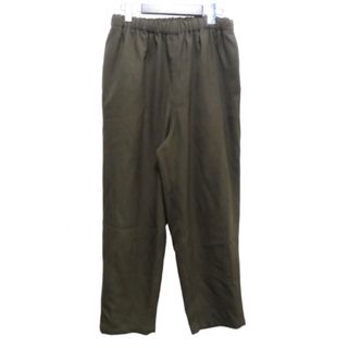 アンユーズド(UNUSED)のyuan slacks ブラウン(スラックス)