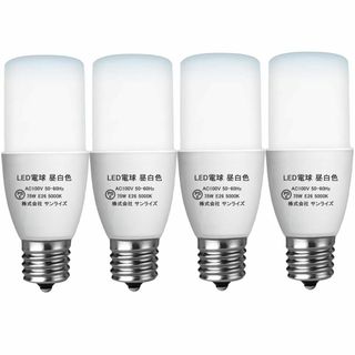 【色: 昼白色】GOHDLAMP T形タイプ LED電球 E26口金 60W形相