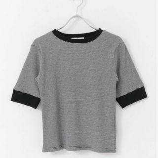 SENSE OF PLACE by URBAN RESEARCH - 【新品】SENSE OF PLACE　クルーネックリンガーボーダーT