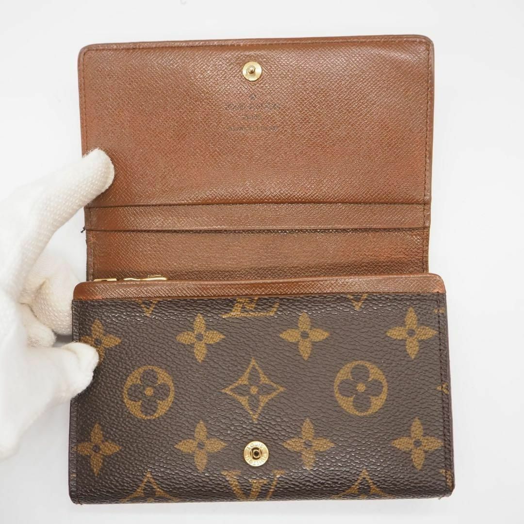 LOUIS VUITTON(ルイヴィトン)のルイ ヴィトン　モノグラム　ポルトモネビエ　トレゾール　折り財布　財布 レディースのファッション小物(財布)の商品写真