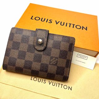 ルイヴィトン(LOUIS VUITTON)の極上 美品 LOUIS VUITTON ルイヴィトン ダミエ がま口 財布(財布)