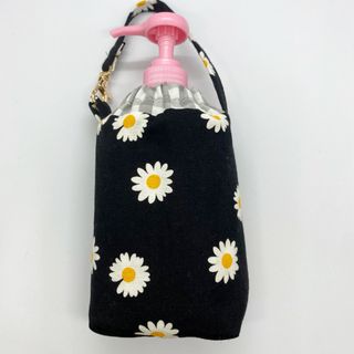 ハンドメイド ♡ デイジー柄 手ピカジェル 300ml ホルダー(その他)