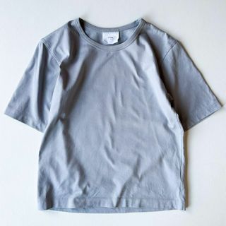 チノ(CINOH)の美品♪ CINOH チノ コンパクト Tシャツ ブルーグレー 38(Tシャツ(半袖/袖なし))