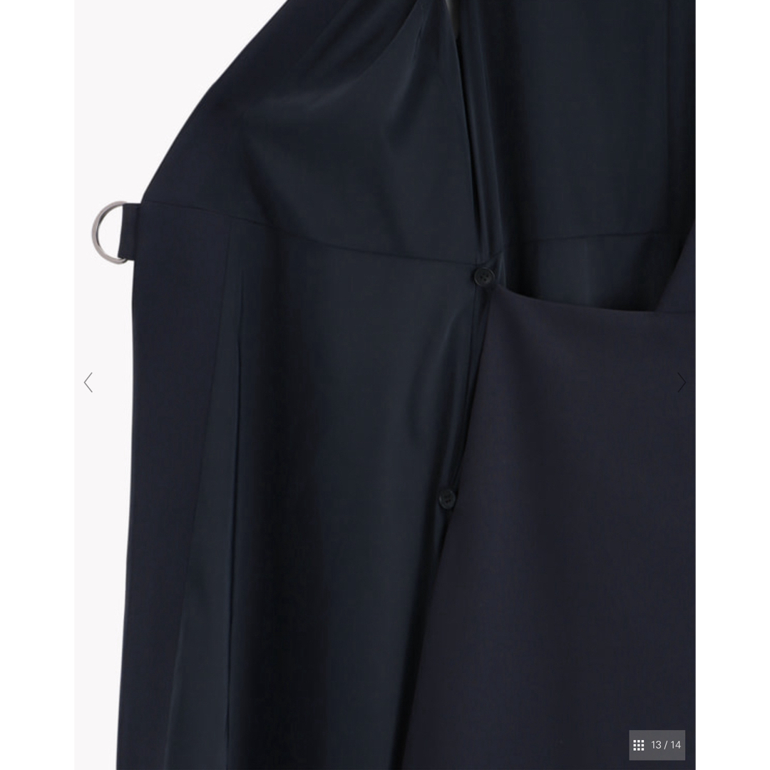 Theory luxe - theory luxe 24SS Cosimo ラップ風ジャンパー Theory luxe - theory luxe 24SS Cosimo ラップ風ジャンパー