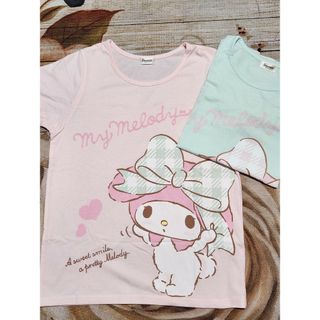 サンリオ(サンリオ)のサンリオ　マイメロディTシャツ2枚セット(カットソー(半袖/袖なし))