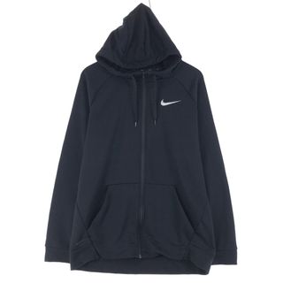 ナイキ(NIKE)の古着 ナイキ NIKE DRI-FIT スウェットフルジップパーカー メンズL /eaa440865(スウェット)