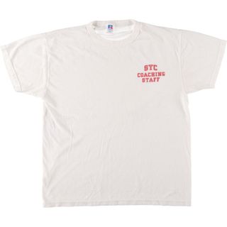 古着 90年代 ラッセル Russell NUBLEND プリントTシャツ メンズM ヴィンテージ /eaa442802(Tシャツ/カットソー(半袖/袖なし))