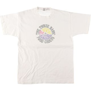 フルーツオブザルーム(FRUIT OF THE LOOM)の古着 90年代 フルーツオブザルーム FRUIT OF THE LOOM プリントTシャツ メンズL ヴィンテージ /eaa442839(Tシャツ/カットソー(半袖/袖なし))